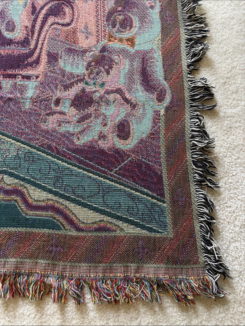 Bear Theme Holiday Throw